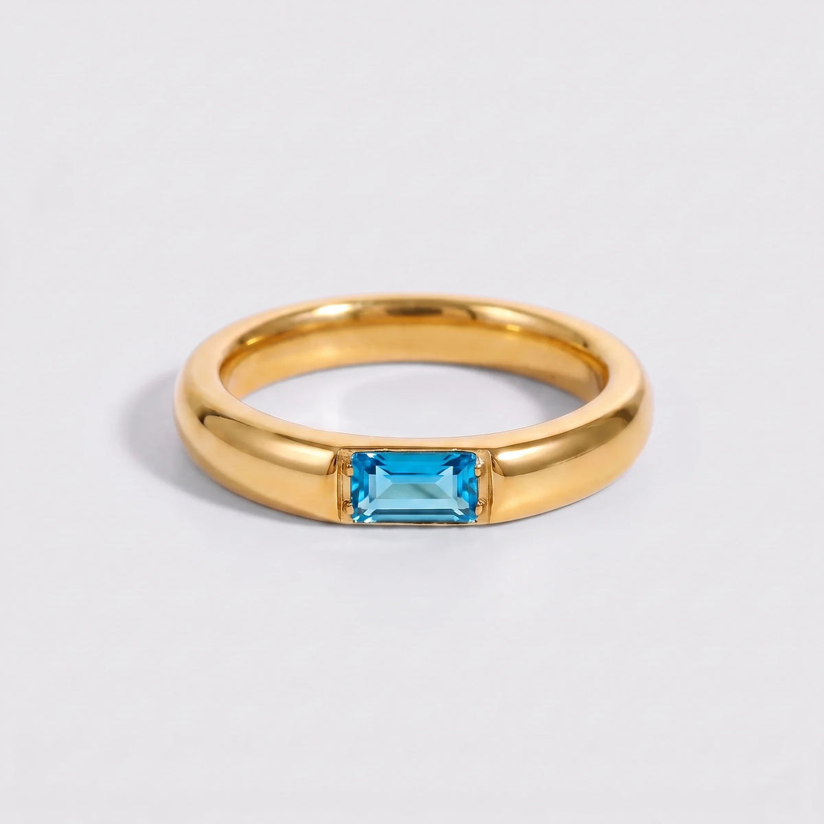 Anillo piedra de nacimiento Junio — Alejandrita