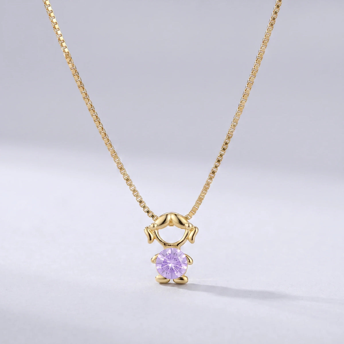 Collar abalorio niña Junio — Alejandrita