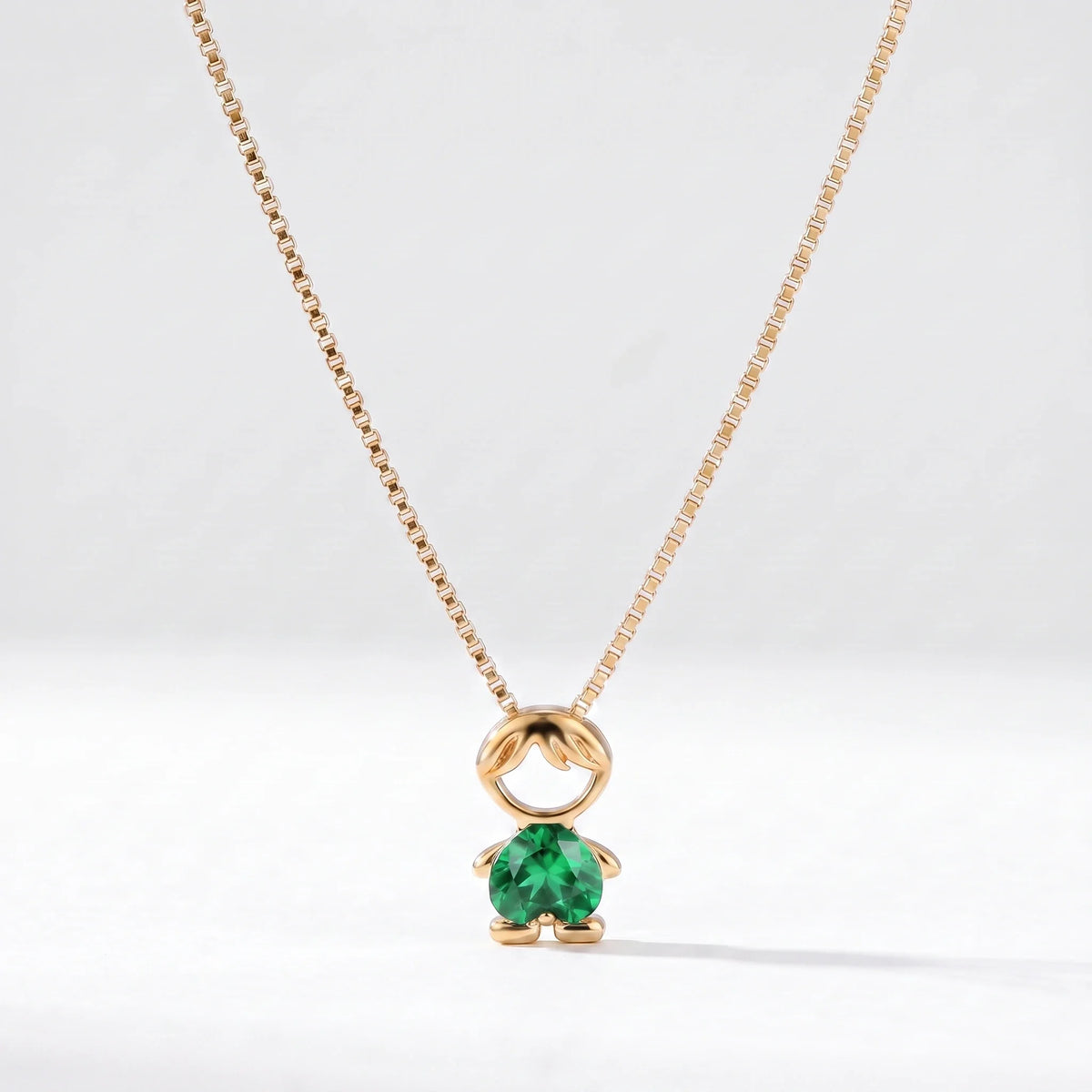Collar abalorio niño Mayo — Esmeralda