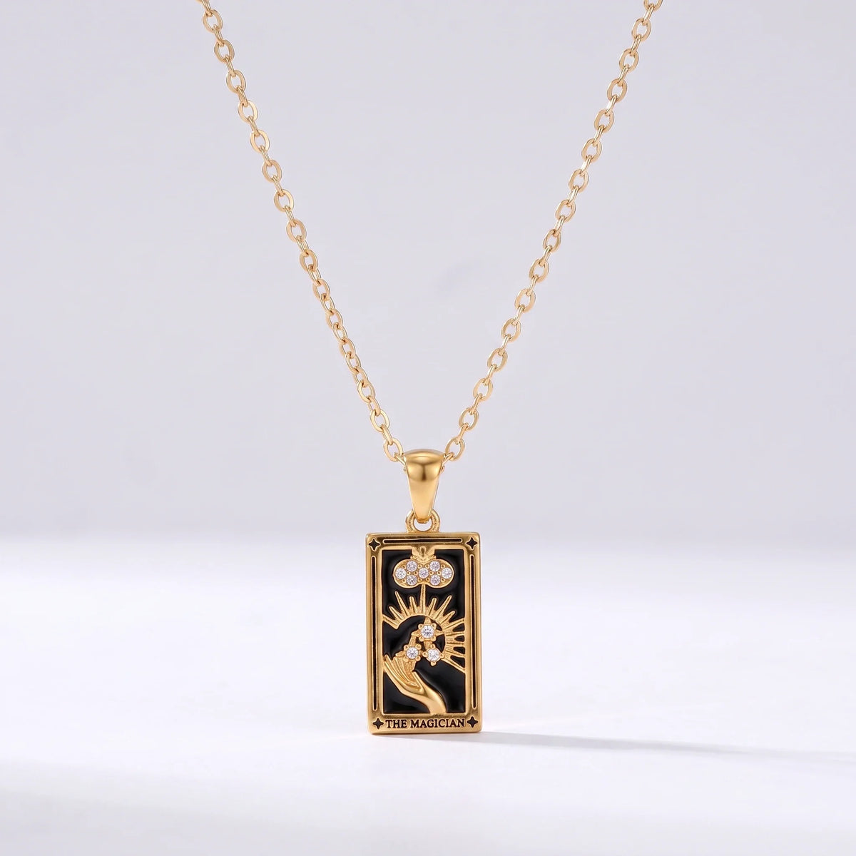 Collar cartas de tarot El Mago