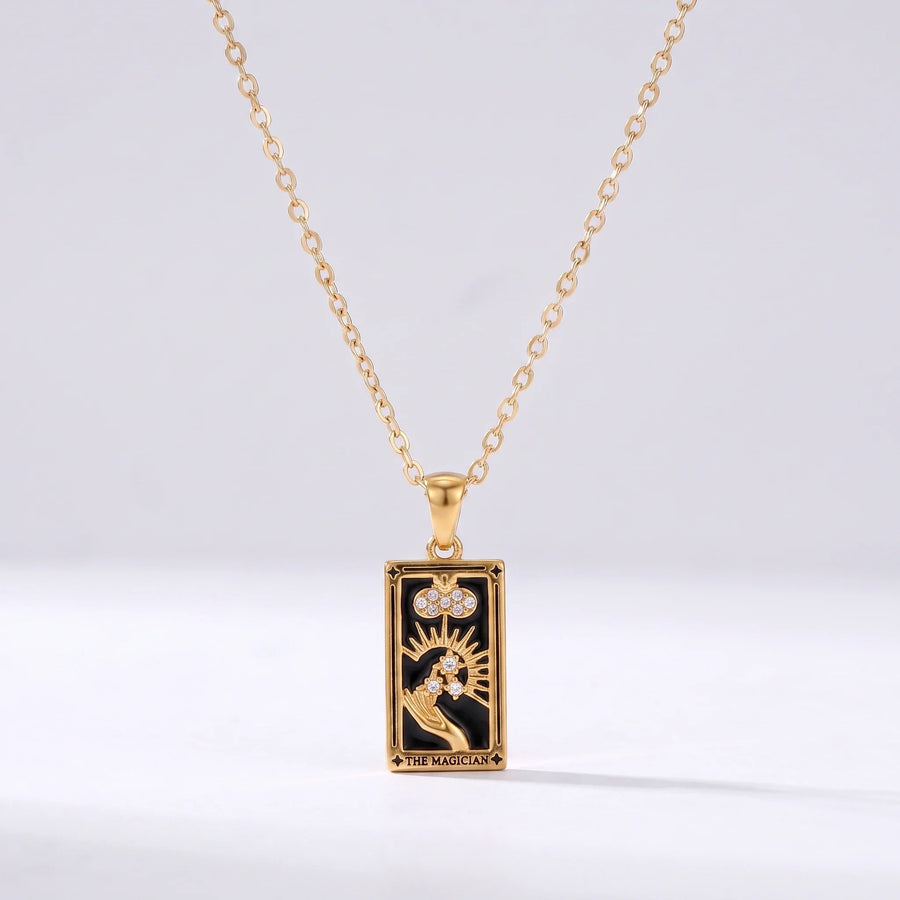 Collar cartas de tarot El Mago
