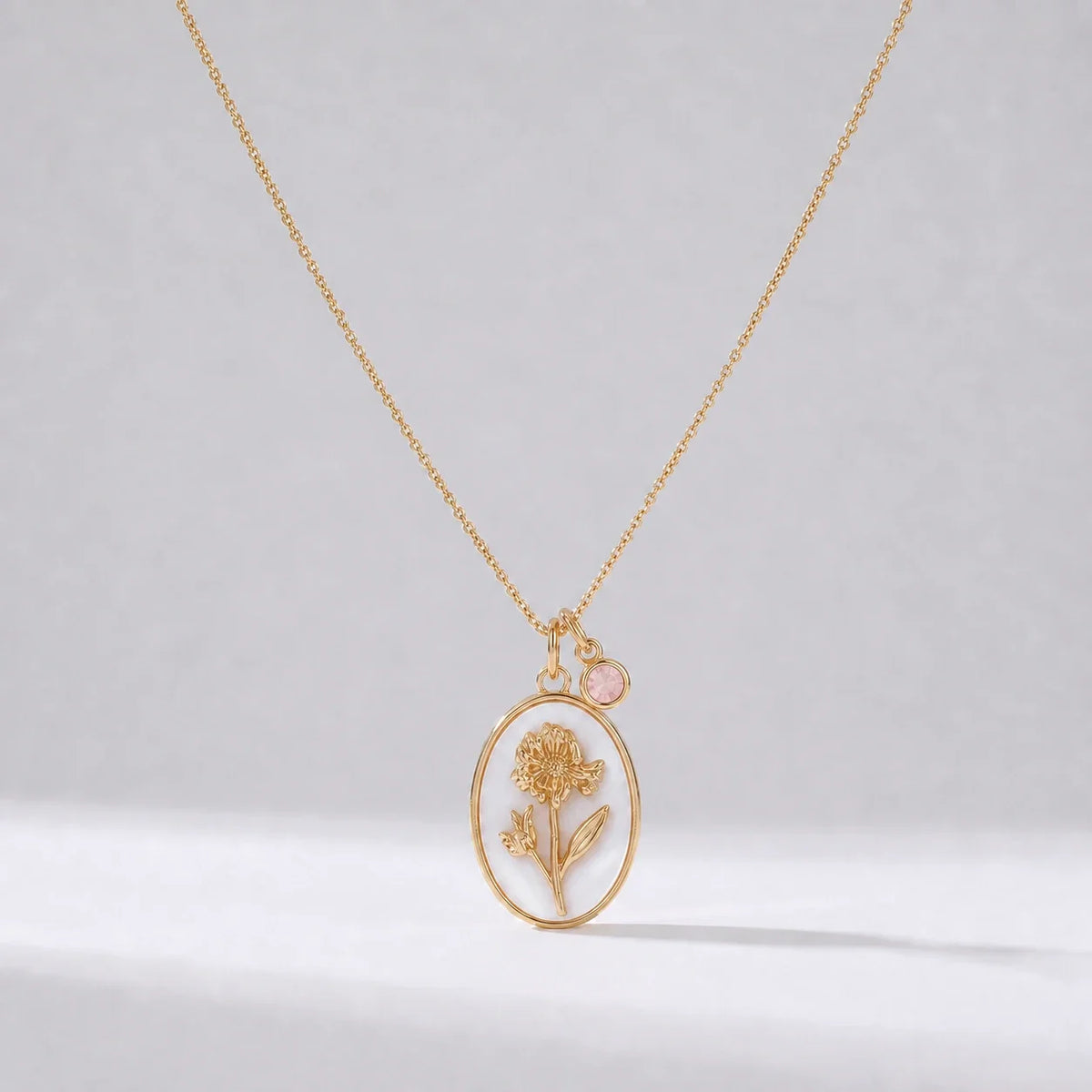 Collar flor del mes Octubre — Calêndula